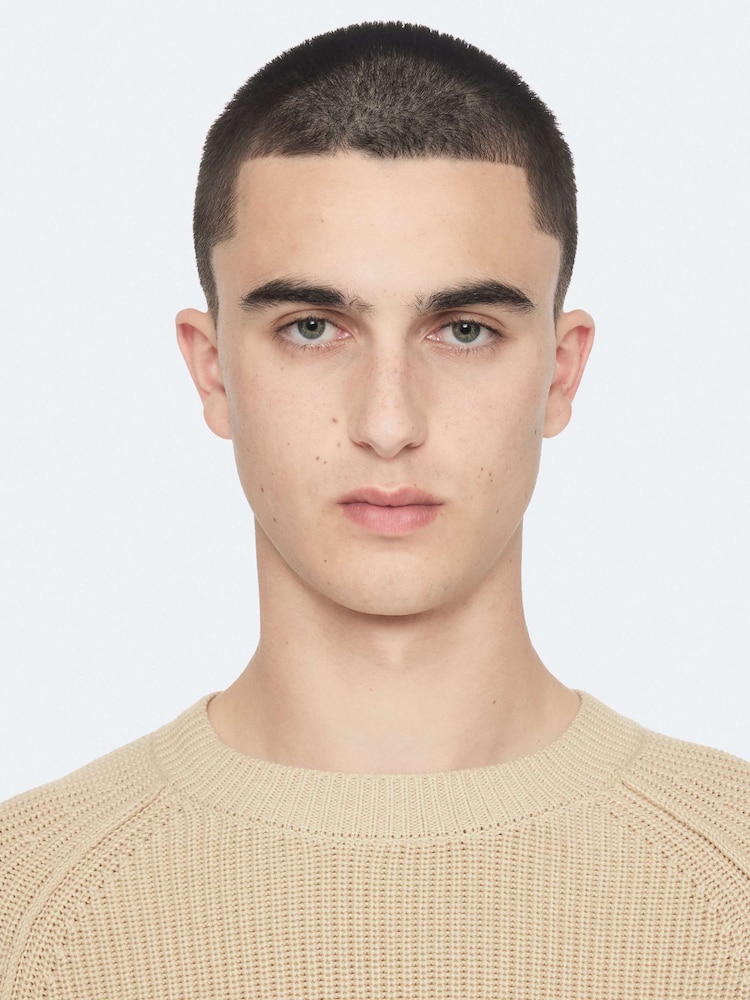 Қоңыр - AllSaints Kit Crew мойынға арналған жемпір - 8суретінің 2 суреті