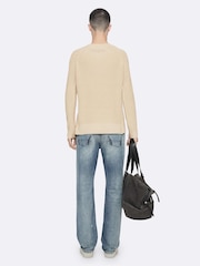 Қоңыр - AllSaints Kit Crew мойынға арналған жемпір - 8суретінің 6 суреті