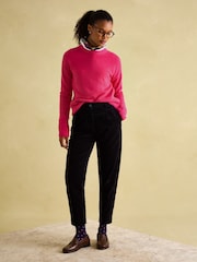 Joules Ivy Pink 100% Cashmere Jumper - Image 3 of 7