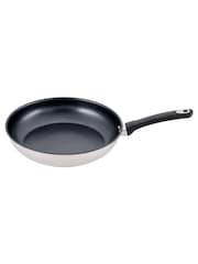 Judge Polished Steel 28cm Essentials Stainless Steel NonStick Frying Pan - Image 3 of 4