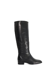 Dune London Black Toova Knee High Boots - Image 1 of 5