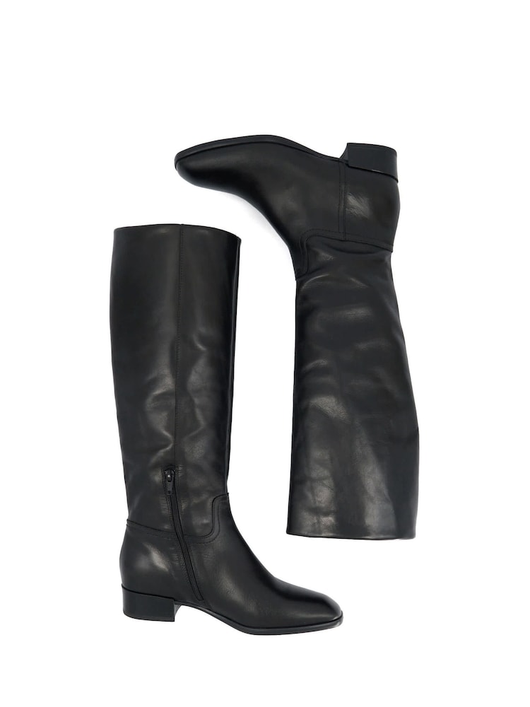 Dune London Black Toova Knee High Boots - Image 5 of 5 Dune London Black Toova Knee High Boots - Image 5 of 5