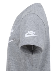 Nike Grey Futura Little Kids T-Shirt - Image 3 of 4