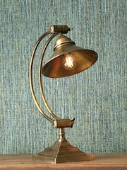 Pacific Brass Kensington Arched Arm Task Table Lamp - Image 1 of 5