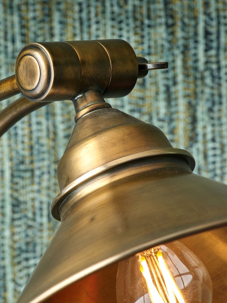 Pacific Brass Kensington Arched Arm Task Table Lamp - Image 2 of 5