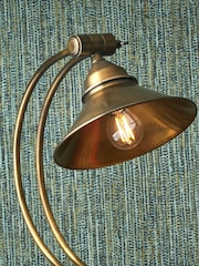 Pacific Brass Kensington Arched Arm Task Table Lamp - Image 4 of 5