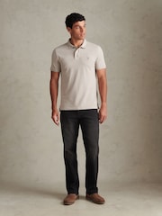 Natur - U.S. Polo Assn. Double Horsemen Polo-Shirt - Bild 3 von 4