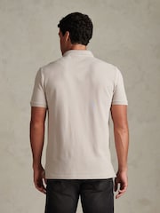 Natur - U.S. Polo Assn. Double Horsemen Polo-Shirt - Bild 4 von 4