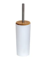 Showerdrape White Sonata Toilet Brush Holder - Image 2 of 2