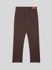 U.S. Polo Assn. Chocolate Brown Core 5 Pocket Trousers - Image 7 of 9