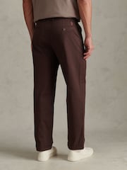 Қоңыр - U.S. Polo Assn. Бүктемелі алдыңғы жеңіл Chino шалбары - 9суретінің 4 суреті