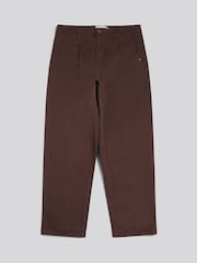 Қоңыр - U.S. Polo Assn. Бүктемелі алдыңғы жеңіл Chino шалбары - 9суретінің 6 суреті