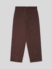 Қоңыр - U.S. Polo Assn. Бүктемелі алдыңғы жеңіл Chino шалбары - 9суретінің 7 суреті