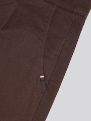 Қоңыр - U.S. Polo Assn. Бүктемелі алдыңғы жеңіл Chino шалбары - 9суретінің 9 суреті