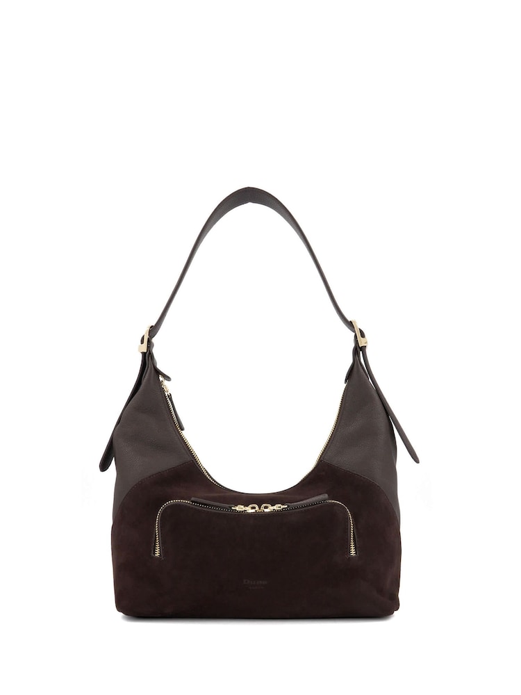 Brun - Dune London Defiant skulderveske - Bilde 1 av 4