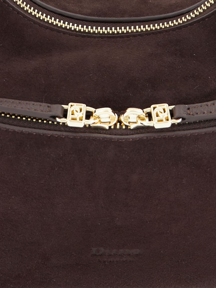 Brun - Dune London Defiant skulderveske - Bilde 4 av 4