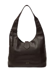 Pure Luxuries London Brown 'Everly' Leather Shoulder Bag - Image 5 of 8