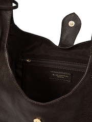 Pure Luxuries London Brown 'Everly' Leather Shoulder Bag - Image 8 of 8