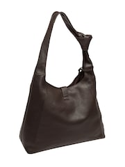 Pure Luxuries London Brown 'Grace' Leather Shoulder Bag - Image 4 of 7