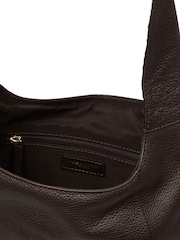 Pure Luxuries London Brown 'Grace' Leather Shoulder Bag - Image 6 of 7
