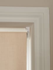 Natural Ready Made Textured Roller Blackout Blind - Image 3 of 6