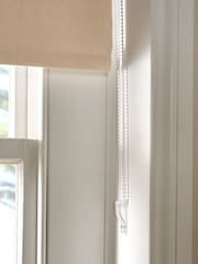 Natural Ready Made Textured Roller Blackout Blind - Image 5 of 6