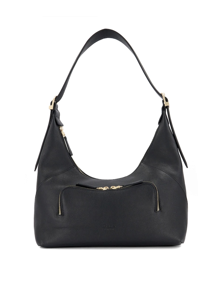 Svart - Dune London Defiant skulderveske - Bilde 2 av 5