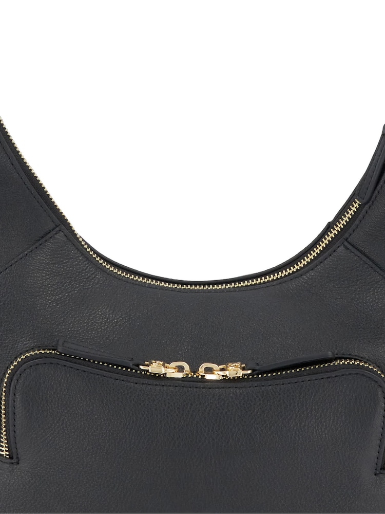 Svart - Dune London Defiant skulderveske - Bilde 5 av 5