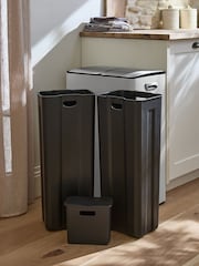 60L 3 Compartment Soft Close Pedal Bin - Image 4 de 7