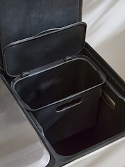 60L 3 Compartment Soft Close Pedal Bin - Image 6 de 7