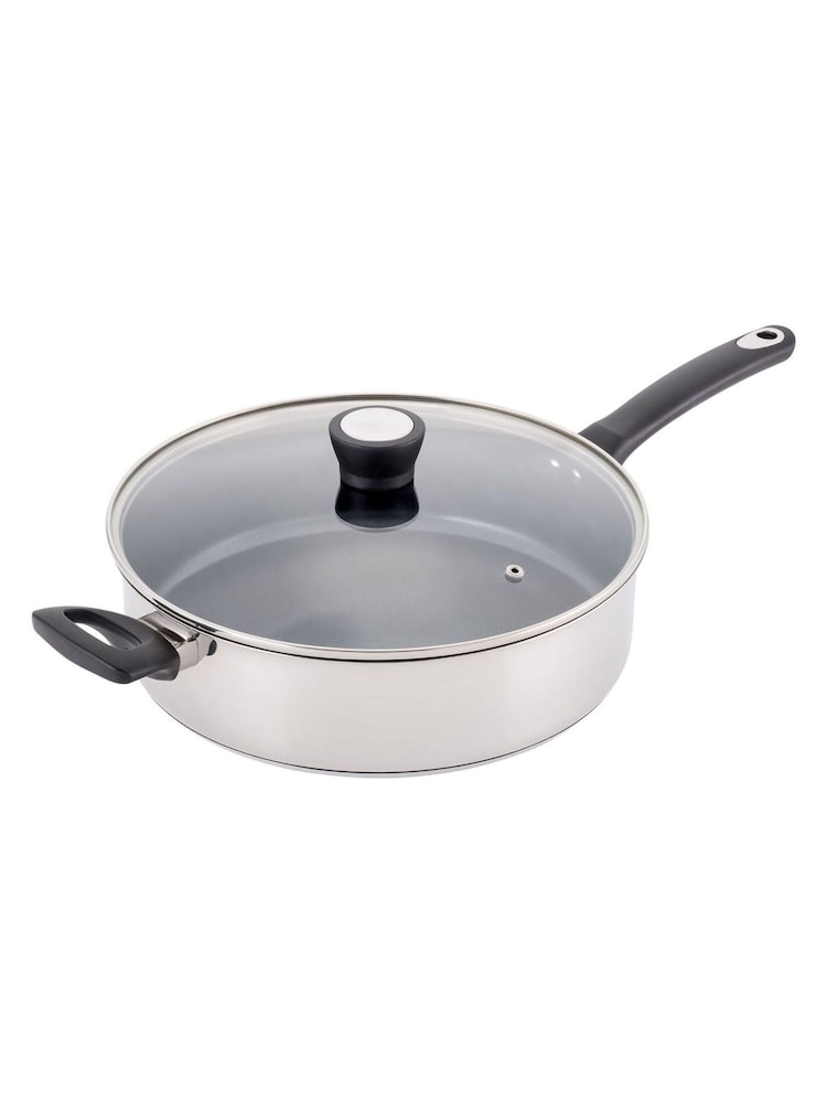 Judge Polished Steel Essentials Stainless Steel Uncoated Saute Pan - Image 5 of 5