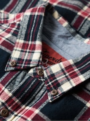 Superdry Red Long Sleeve Cotton Lumberjack Shirt - Image 5 of 6