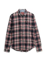 Superdry Red Long Sleeve Cotton Lumberjack Shirt - Image 6 of 6