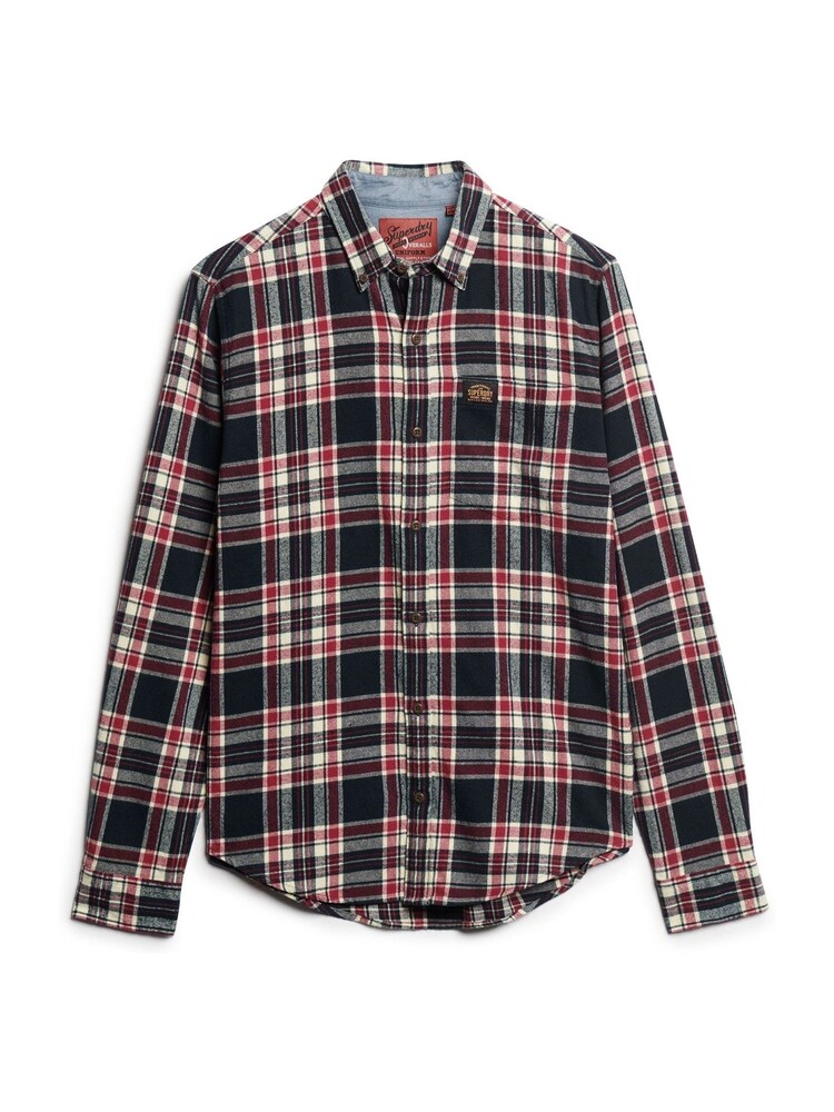 Rot - Superdry – langärmeliges Holzfällerhemd - Bild 6 von 6 Rot - Superdry – langärmeliges Holzfällerhemd - Bild 6 von 6