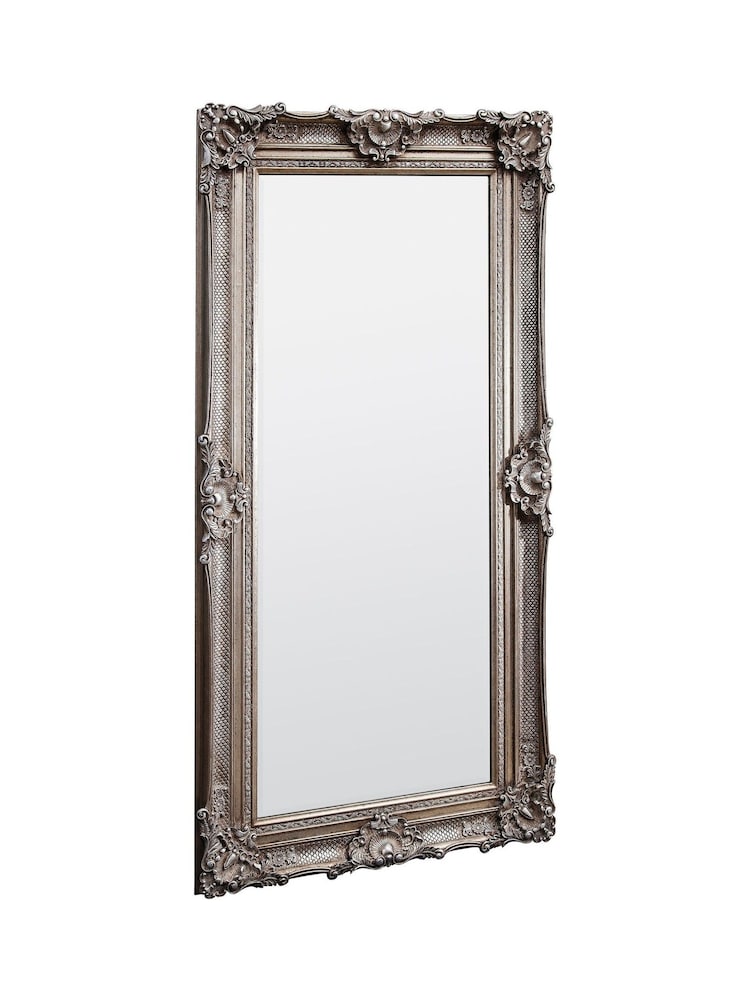 Gallery Home Silver Epping Silver Leaner Mirror - Image 2 of 2
