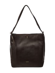 Braun - Pure Luxuries London Luxe Rucksack und Schultertasche aus Leder - Bild 2 von 12