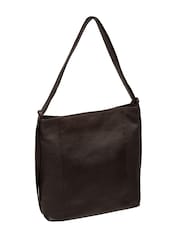 Braun - Pure Luxuries London Luxe Rucksack und Schultertasche aus Leder - Bild 3 von 12