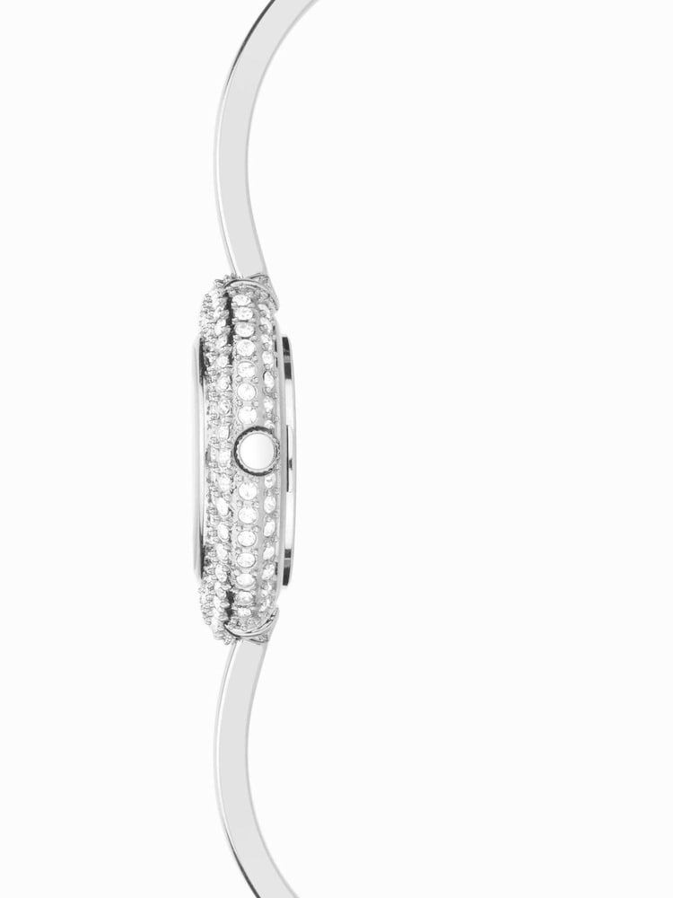 Sekonda Ladies Silver Tone Radiance Brass Semi Bangle Bracelet Watch - Image 2 of 6