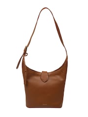 Hellbraun - Pure Luxuries London Aria Leder-Schultertasche - Bild 2 von 7
