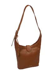 Hellbraun - Pure Luxuries London Aria Leder-Schultertasche - Bild 5 von 7