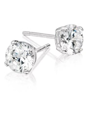 Beaverbrooks 9ct Cubic Zirconia Stud Earrings - Image 1 of 5