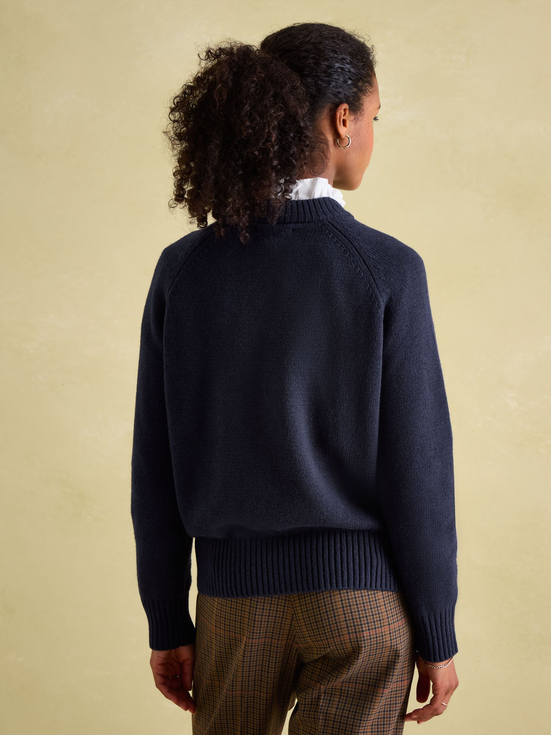 Joules navy star jumper best sale