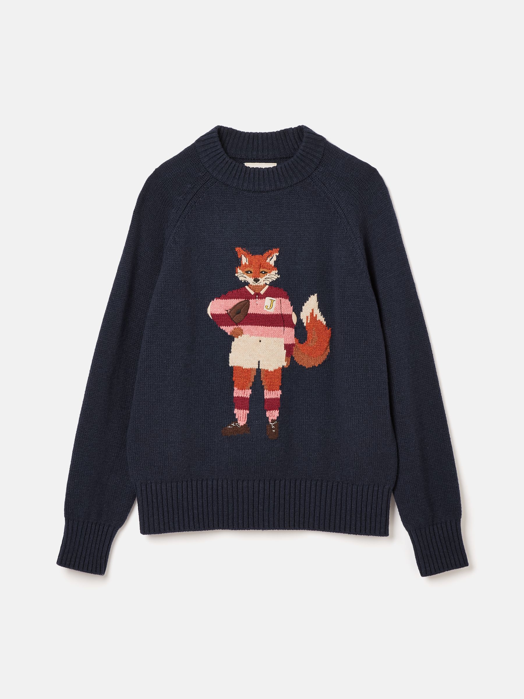 Joules christmas fox jumper new arrivals