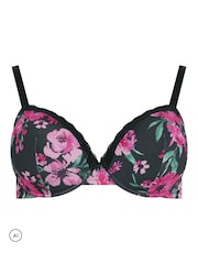 Yours Curve Animal Floral Bras 3 Pack - Image 4 of 9
