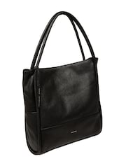 Pure Luxuries London Black 'Florence' Leather Tote Bag - Image 6 of 8