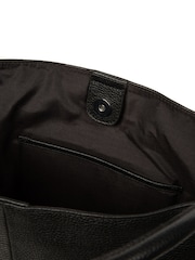 Pure Luxuries London Black 'Florence' Leather Tote Bag - Image 8 of 8