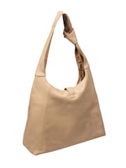 Pure Luxuries London Natural 'Grace' Leather Shoulder Bag - Image 5 of 7
