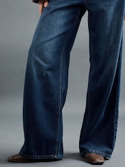 Apricot Blue Maca Wide-Leg Cotton Jeans - Image 4 of 5