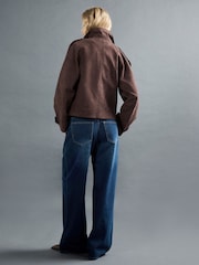 Apricot Blue Maca Wide-Leg Cotton Jeans - Image 5 of 5