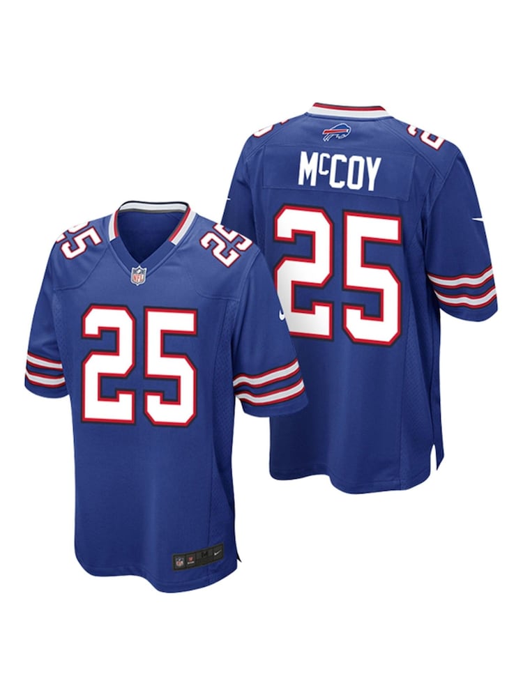 Nike Blue NFL Buffalo Bills Home Game Jersey - LeSean McCoy - Image 1 of 1